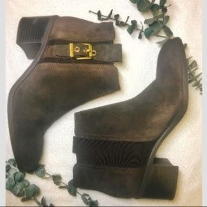 Franco Sarto Brown booties Size 10